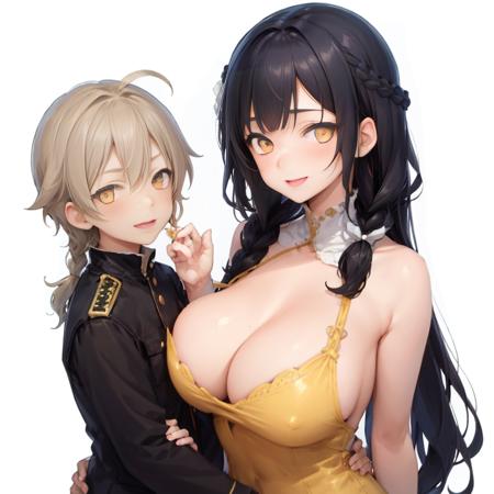 Two-person lora 双人lora 姐弟 Update for character Lora版本sister_and_little_brother (ID: 25791)