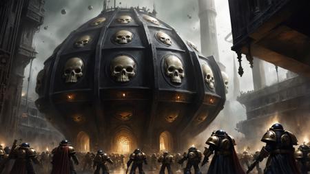 Imperium Of Man Style (Style : SDXL, Warhammer 40k)