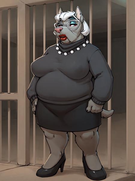 Saggy Hellhound Lady - Helluva Boss