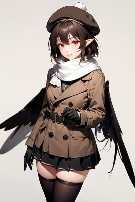 Aya Shameimaru Winter Outfit版本VerA (ID: 311069)
