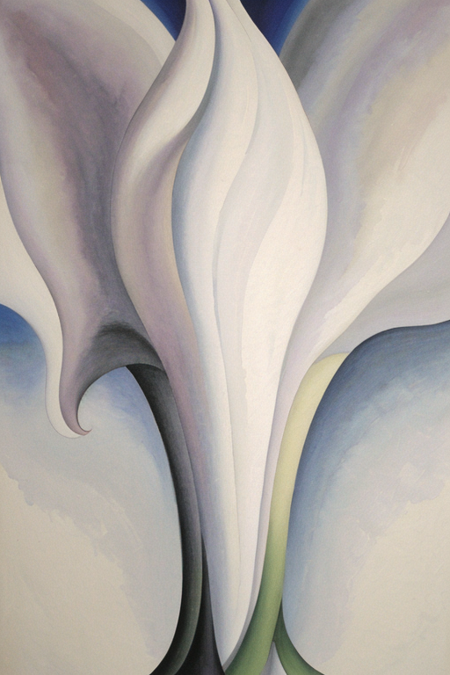 Georgia O'Keeffe's flower paintings