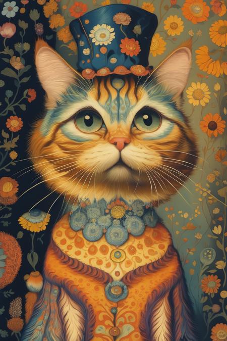 style of Louis Wain 120