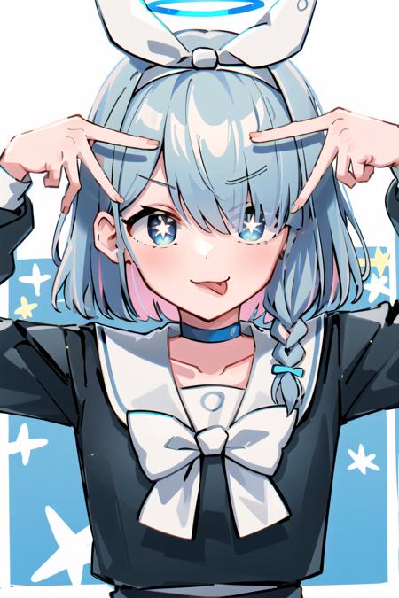 Hoshino Ai Pose(Double V) (oshi no ko)版本v1.0 (ID: 81456)