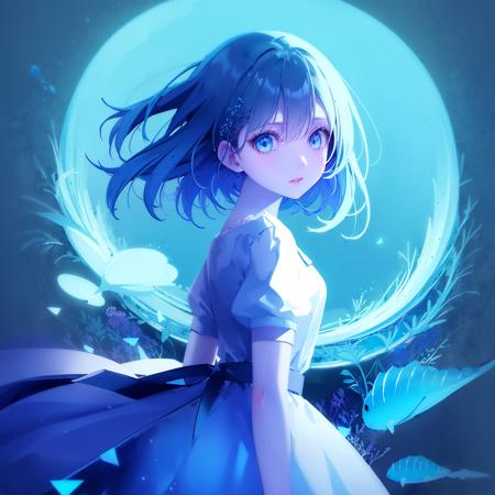 蓝色冲击_blue theme_青の衝撃