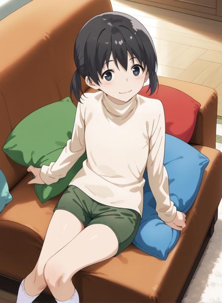 Kuramoto Chinatsu (Flying witch) / 倉本 千夏 (ふらいんぐうぃっち) [Pony | IL]