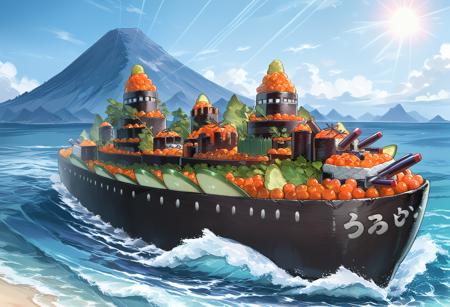 Yu-Gi-Oh! - Gunkan Suship Ikura-class Dreadnought - (弩級軍貫－いくら型一番艦) PonyXL