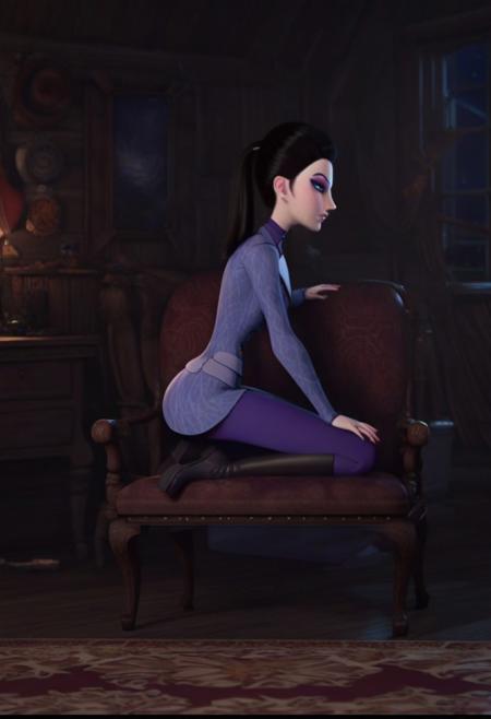 Belladonna from Yaga and the Spellbook (2023) / Белладонна из мультфильма Яга и книга заклинаний (2023) (Character) for Pony
