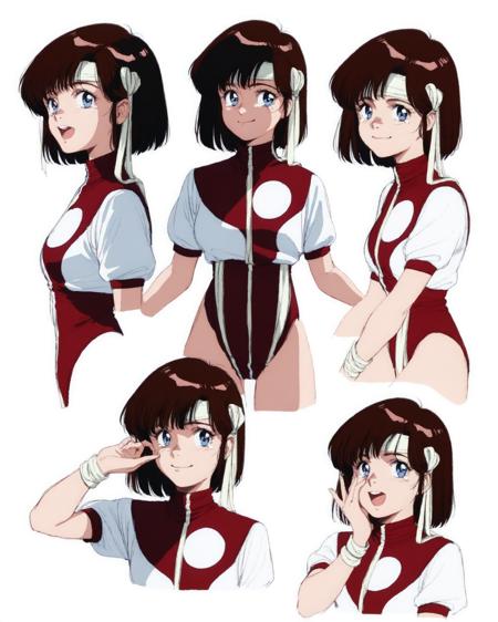 Expression Anime Character Sheet / PONY DIFFUSION
