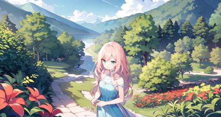 一看就是骗钱的二次元手游风格 Gacha mobile game style
