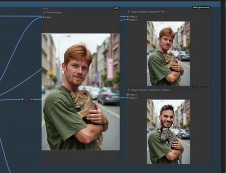 Proper Flux Control-Net inpainting and/or outpainting with batch size - ComfyUI (Alimama) or Flux Fill版本v3.12 (ID: 1092325)