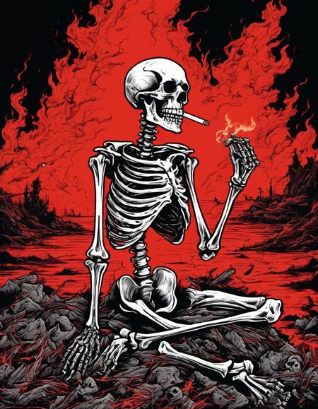 80's Metal Style - SDXL