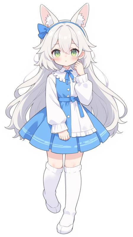 Anime Illustration of Dream Line Figures Flux1.d Lora