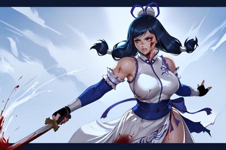 Sword Empress Seo Yu-Ran from Manhwa Galewind Murim Tales | Pony / SD1.5
