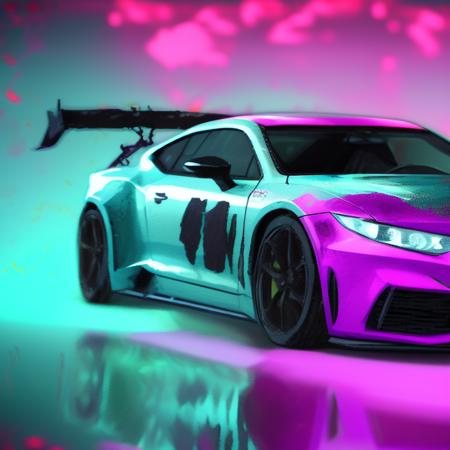 Flonix's Fast but Furios - A Universal Neon Cyber Model of SICK cars and Styles - Model 2.X Embedding