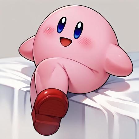 Kirby with legs