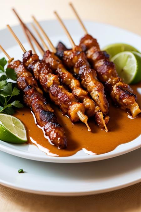 Sate Ayam (Chicken Satay) - Indonesia Dishes版本v1.0 (ID: 93431)