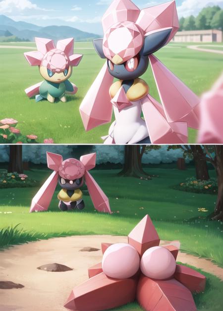 Diancie - Pokemon | Pocket monsters