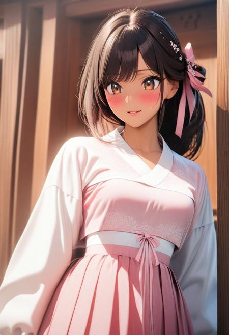 Anime Style Korean Hanbok Dress