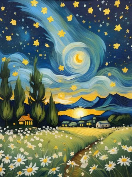 painting art natural XL-by Happy Ai/01/oil painting/art/landscape/nature/painting/fine art/illustration/natural scene/flat painting/油画/绘画/絵画/그림/