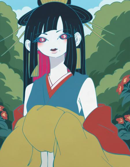 OC girl from tuki.『ひゅるりらぱっぱ』by 十八番茶 mado [Illustrious/NAI, Pony XL] HYURURIRAPAPPA