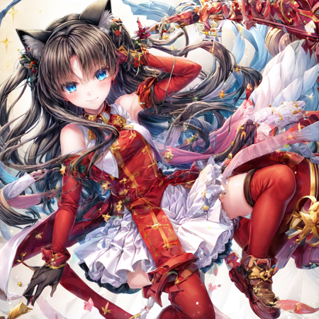 Rin tohsaka  LORA and(Pony)  from fate stay night visual novel