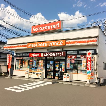 コンビニの外観S SDXL版本SDXL_V1 (ID: 166111)