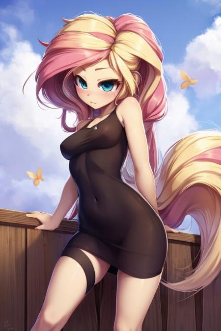 Fluttershy by HowXu