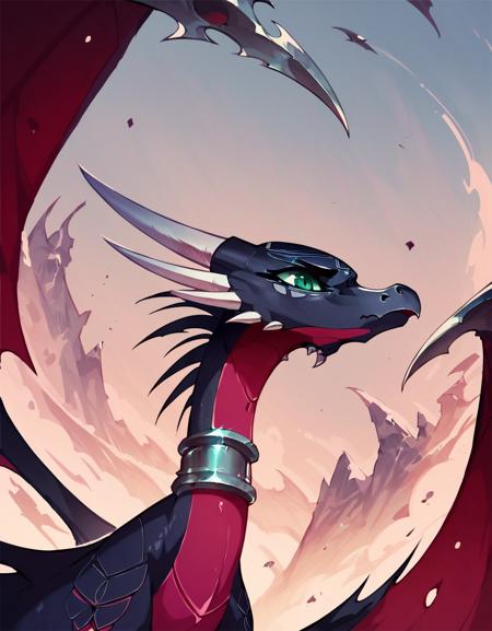 Corrupted Cynder【 The legend of Spyro - A New Beginning 】- 【PONY - FLUX - DSXL】