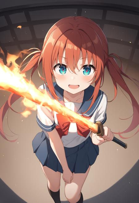 [SDXL&Pony] flaming sword / flame Sword / fiery sword / 炎の剣 / 火の剣 / フレイムソード