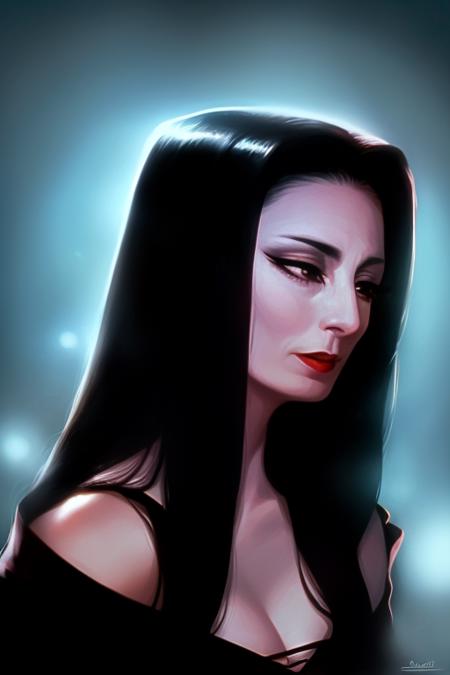 Morticia Addams (The Addams Family (1991 film)) / Anjelica Huston
