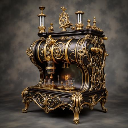 Ars MidJourney Rococo Steampunk (SDXL, Pony, Flux)