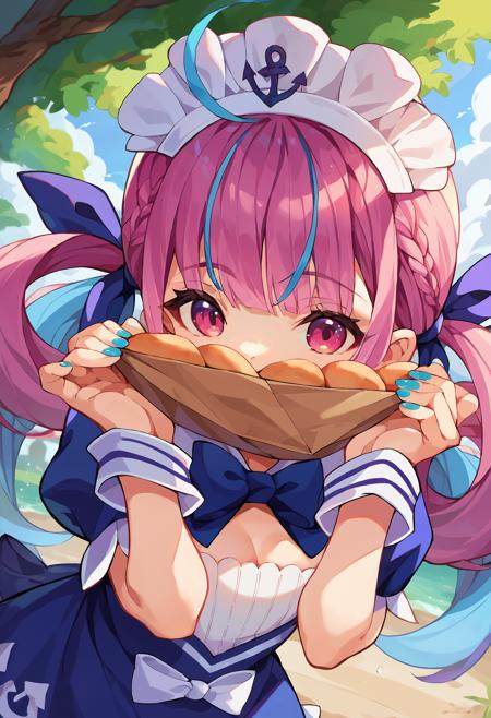 [ponyXL] Minato Aqua 湊あくあ (7 outfits + 5 variants) || Hololive/ホロライブ