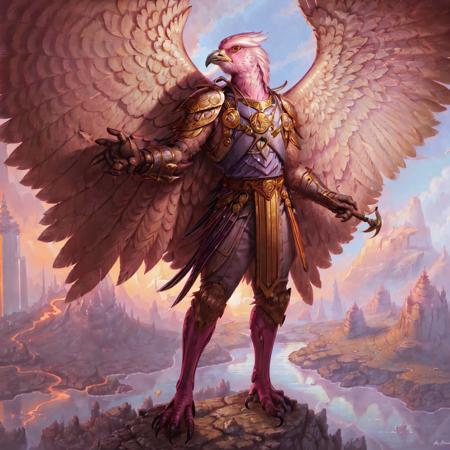 Aven (Dnd/Mtg) - Fantasy bird person
