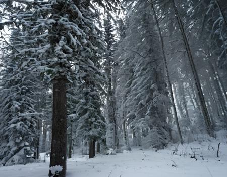 Snowy Forest