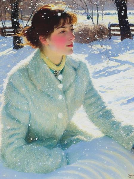 Paul Gustav Fischer Style版本SD 2.1 (ID: 114319)