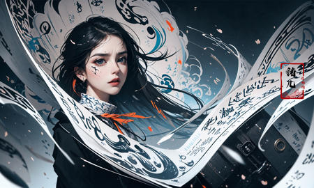 绪儿-书法