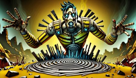 Borderlands Style (SDXL)版本Borderlands (ID: 342476)