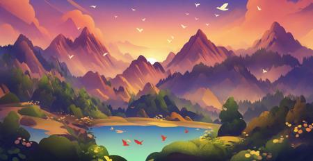 scenery illustration