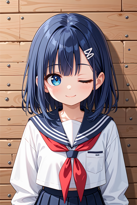 [SDXL] Wink helper / ウィンク補助