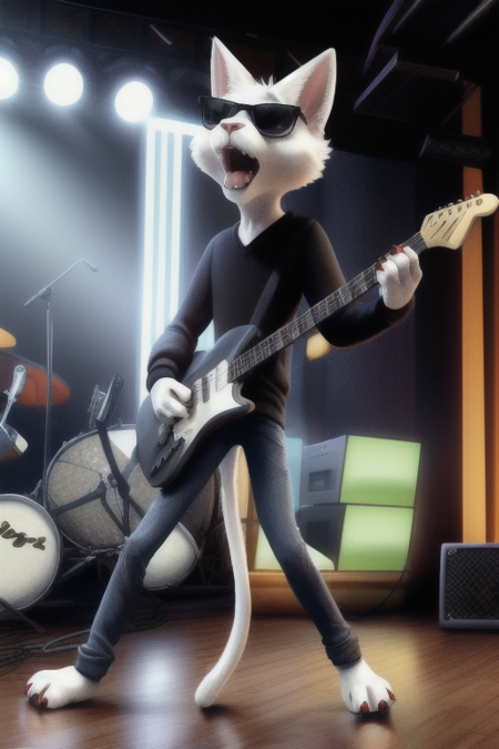 Angus Scattergood (Rock Dog), Furry Character LoRA