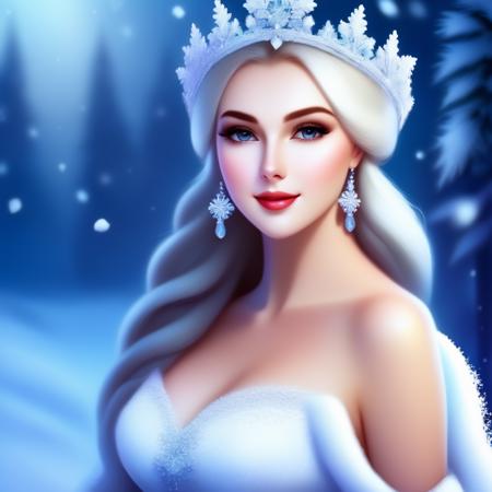 SDXL Snow Princess Lora