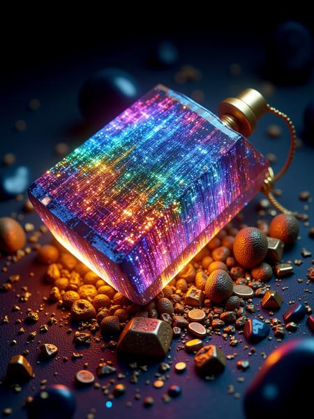 Glowing Glitch FLUX &SDXL