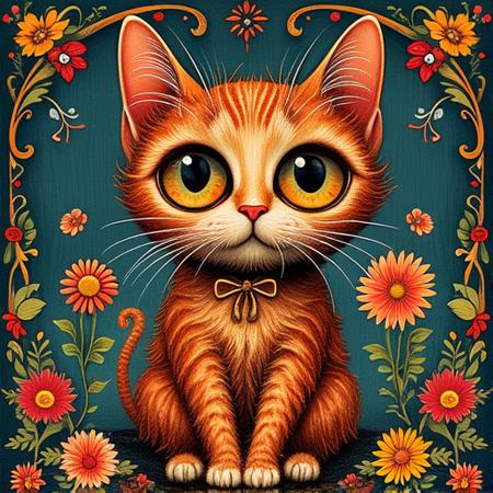 style of Louis Wain [FLUX] 120