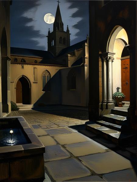 painting art realism XL by Happy Ai/03/oil painting/realistic painting/oil on canvas/humor/fun/illustration/landscape/art/architecture/environmental design/油画/绘画/絵画/그림/版本v1.0 (ID: 680112)