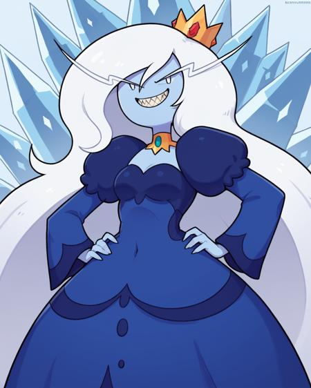 Ice Queen - Adventure Time (Character) [PonyDiffusionXL]