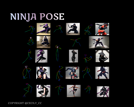 Ninja Pose