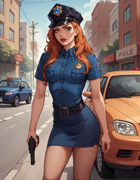 Policewoman Uniform PONYXL