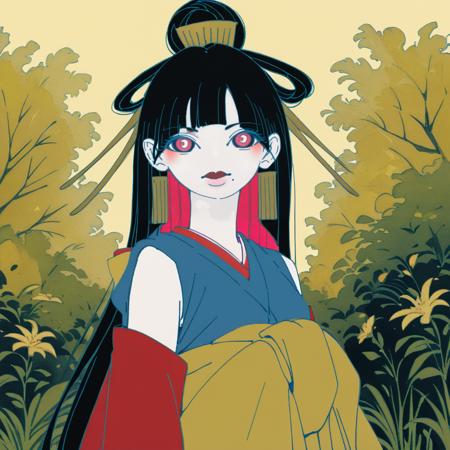 OC girl from tuki.『ひゅるりらぱっぱ』by 十八番茶 mado [Illustrious/NAI, Pony XL] HYURURIRAPAPPA
