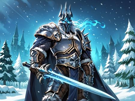 The Lich King, Arthas Menethil from World of Warcraft - RealmRabbit版本v1.0 (ID: 1162611)