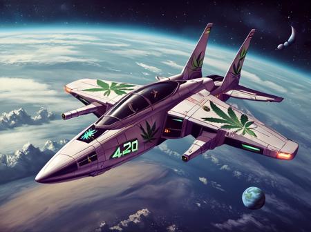 420 Futurism LoRA [SD+XL+Pony]